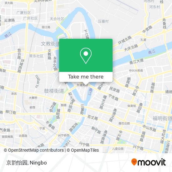 京韵怡园 map