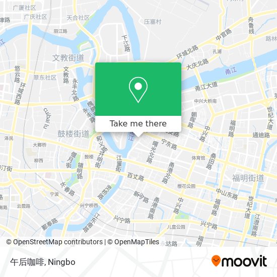 午后咖啡 map