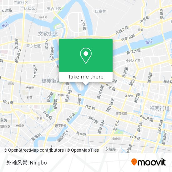外滩风景 map