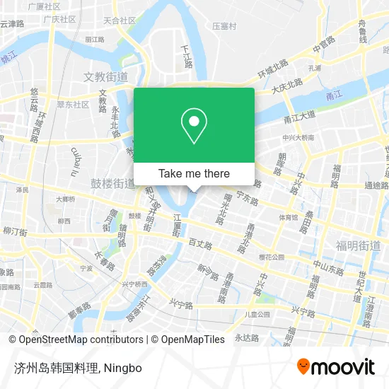济州岛韩国料理 map