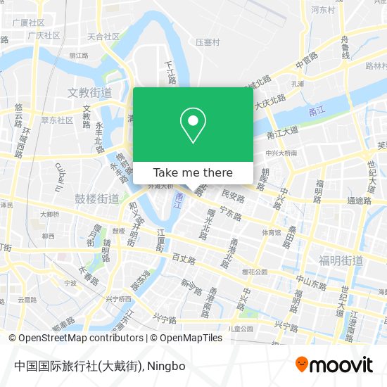 中国国际旅行社(大戴街) map