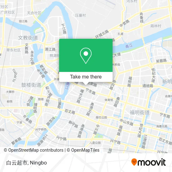 白云超市 map