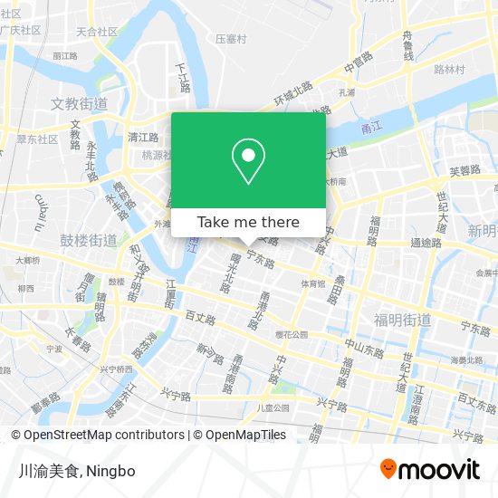 川渝美食 map