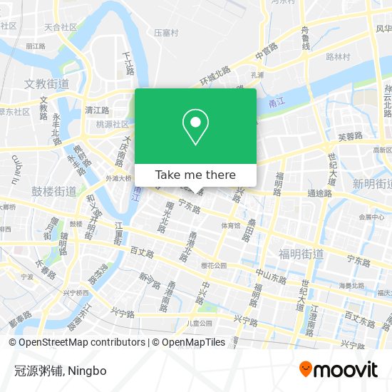 冠源粥铺 map
