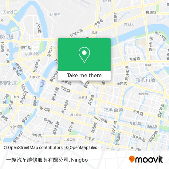 一隆汽车维修服务有限公司 map