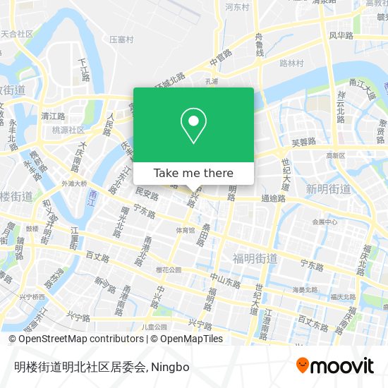 明楼街道明北社区居委会 map
