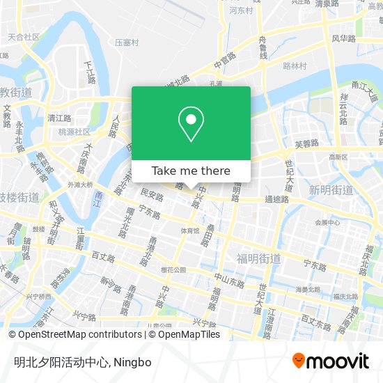 明北夕阳活动中心 map
