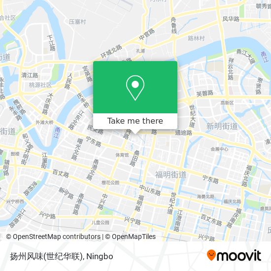 扬州风味(世纪华联) map