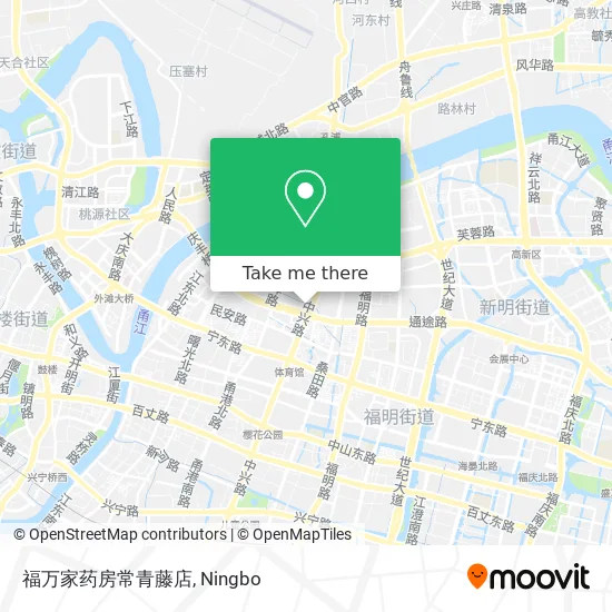 福万家药房常青藤店 map