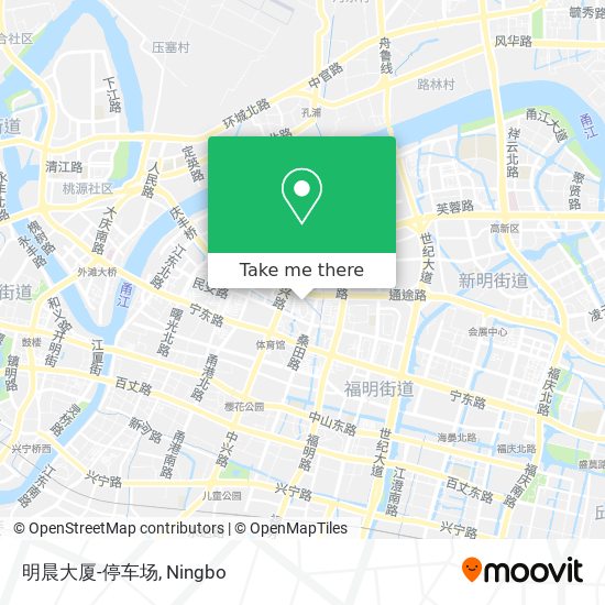 明晨大厦-停车场 map