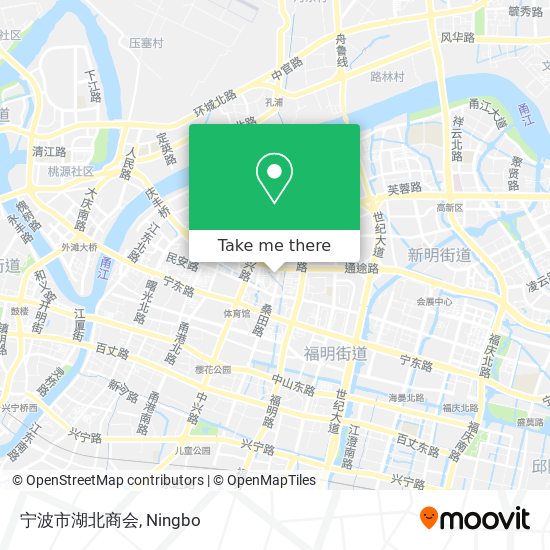 宁波市湖北商会 map