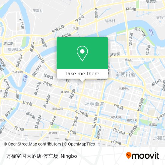万福富国大酒店-停车场 map