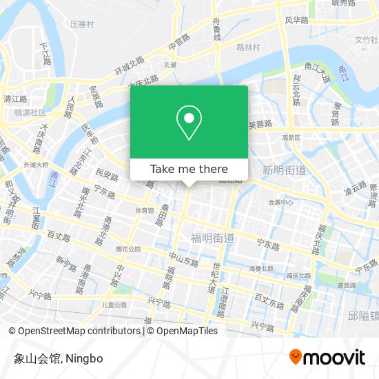 象山会馆 map