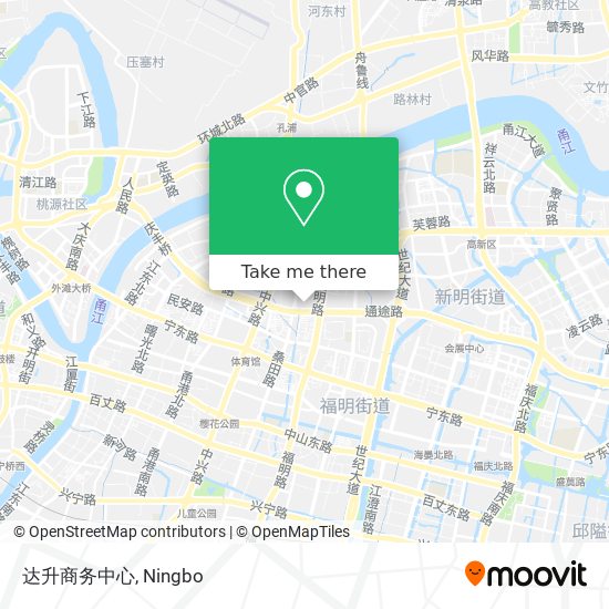 达升商务中心 map