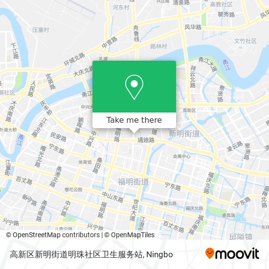 高新区新明街道明珠社区卫生服务站 map