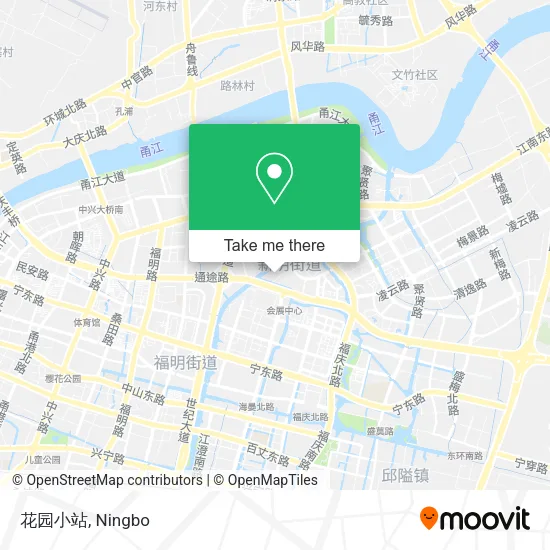 花园小站 map