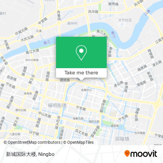 新城国际大楼 map