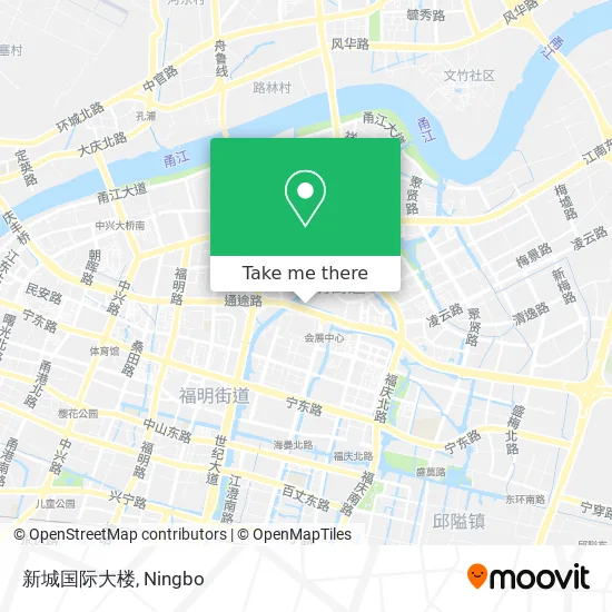 新城国际大楼 map