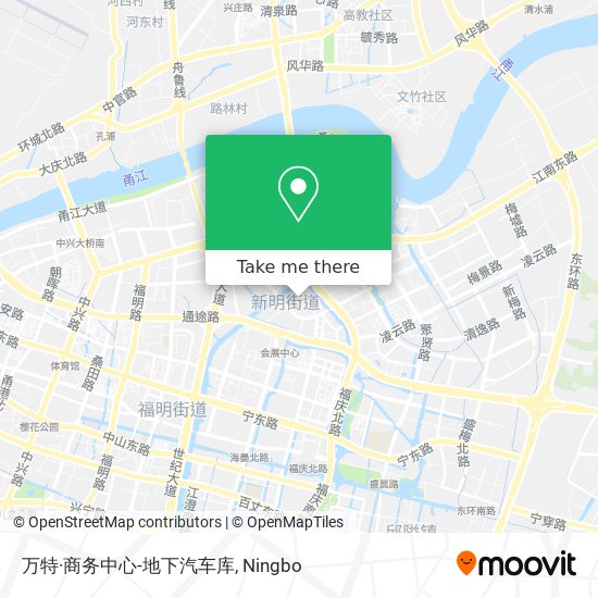 万特·商务中心-地下汽车库 map