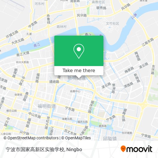 宁波市国家高新区实验学校 map