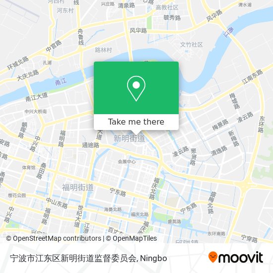 宁波市江东区新明街道监督委员会 map