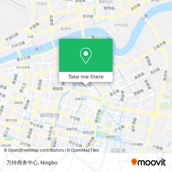 万特商务中心 map