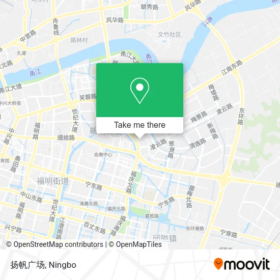 扬帆广场 map