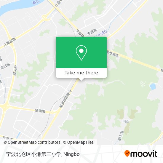 宁波北仑区小港第三小学 map