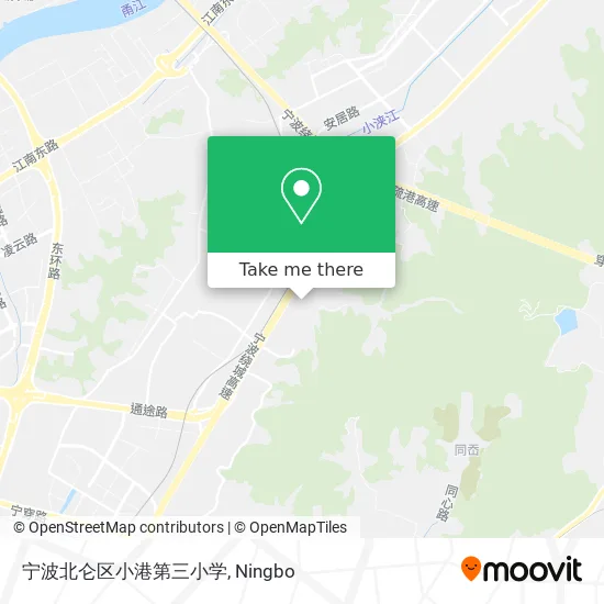 宁波北仑区小港第三小学 map