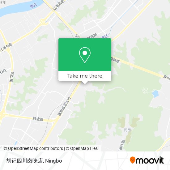 胡记四川卤味店 map