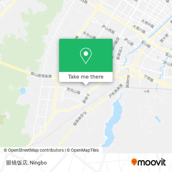 眼镜饭店 map