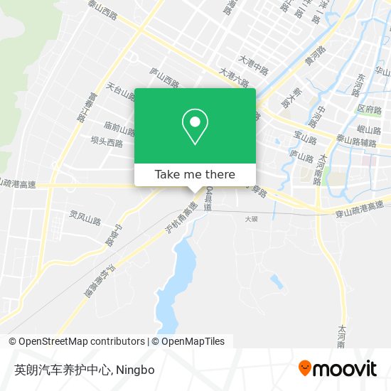 英朗汽车养护中心 map