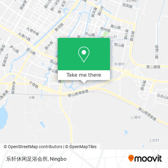 乐轩休闲足浴会所 map