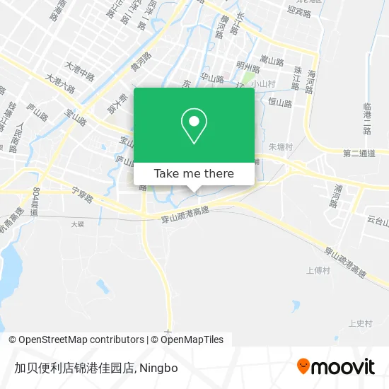 加贝便利店锦港佳园店 map