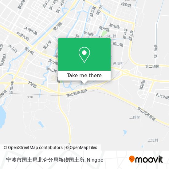 宁波市国土局北仑分局新碶国土所 map