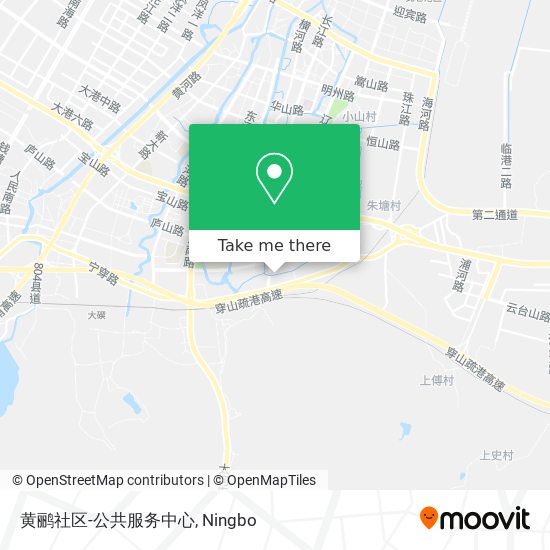 黄鹂社区-公共服务中心 map