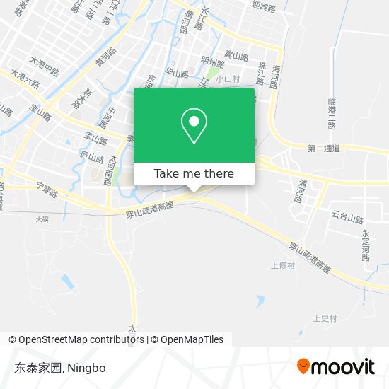 东泰家园 map