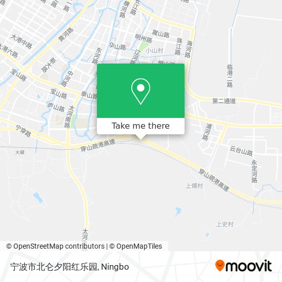 宁波市北仑夕阳红乐园 map