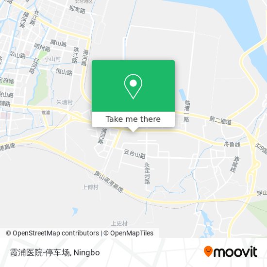 霞浦医院-停车场 map