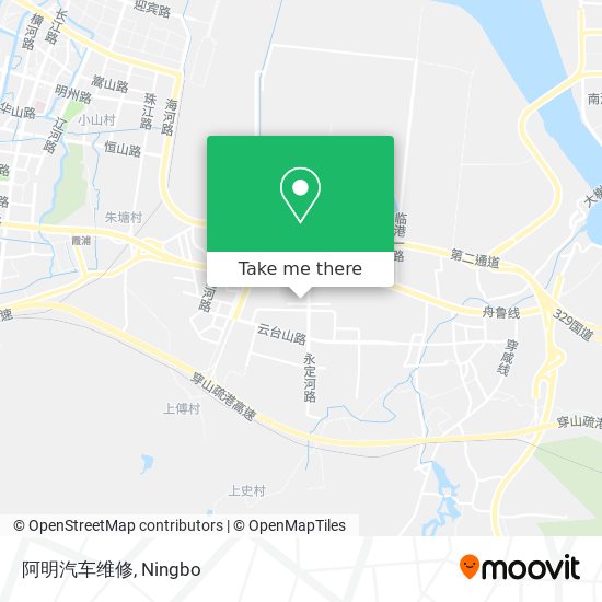 阿明汽车维修 map