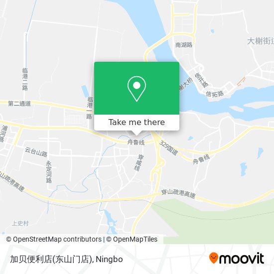 加贝便利店(东山门店) map
