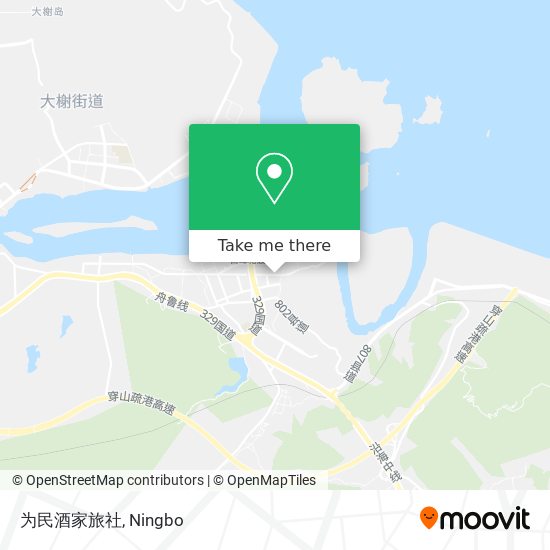 为民酒家旅社 map