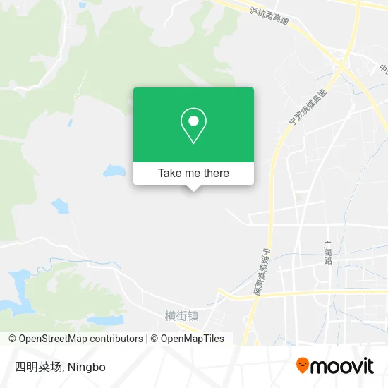 四明菜场 map