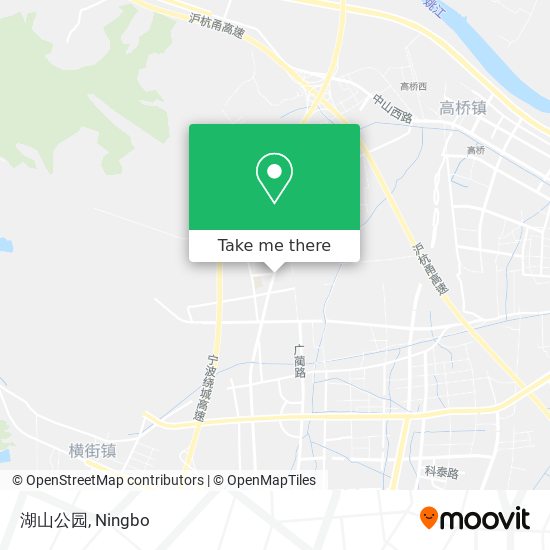 湖山公园 map