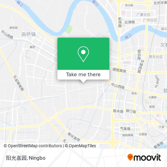 阳光嘉园 map