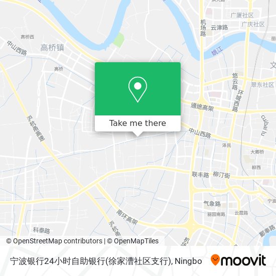 宁波银行24小时自助银行(徐家漕社区支行) map