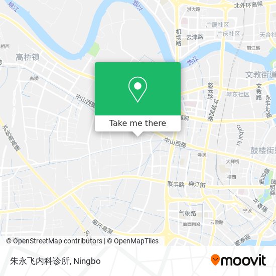 朱永飞内科诊所 map