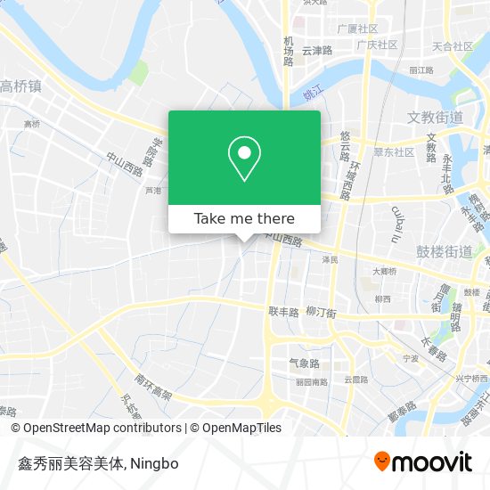 鑫秀丽美容美体 map