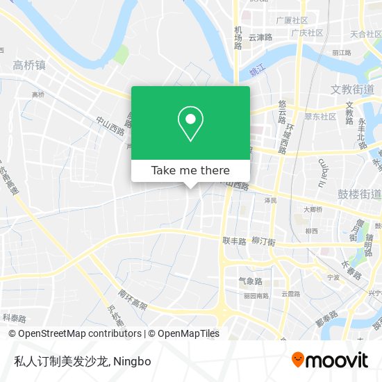 私人订制美发沙龙 map