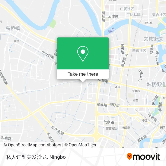 私人订制美发沙龙 map